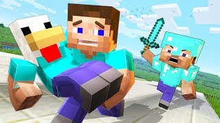 MINECRAFT COPS & ROBBERS - НАГЛЫЙ КОП ПРОТИВ ЗАКЛЮЧЕННЫХ! ПРОБУЕМ СБЕЖАТЬ!