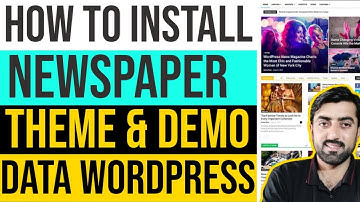 How to Install News Magazine WordPress Theme & Import Demo Data in WordPress Theme