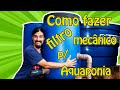 Como fazer filtro mecânico para aquaponia