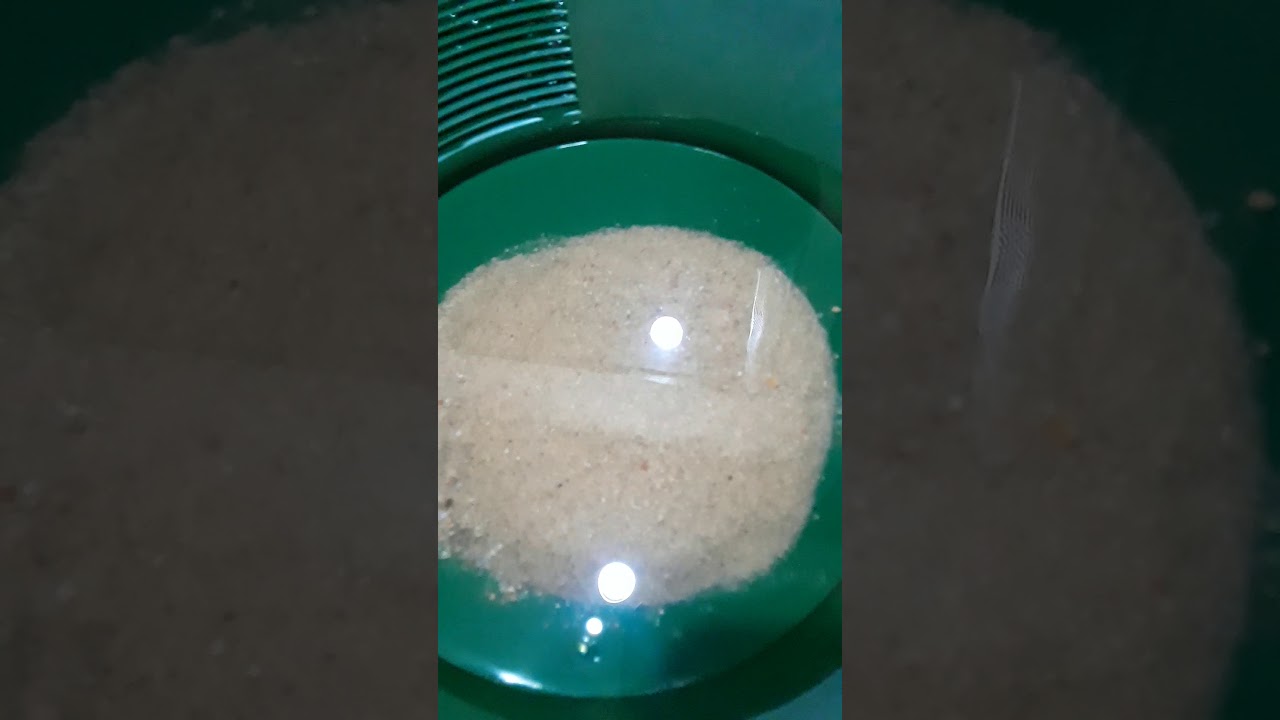 Gold in Lowes play sand YouTube