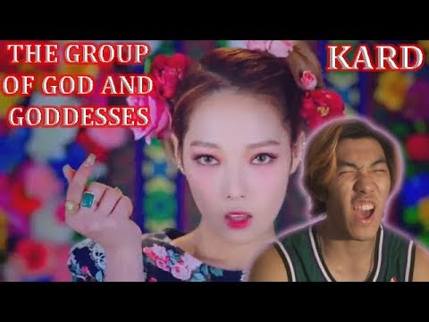{PINK HAIR REACTIONS 93} KARD Bomb Bomb (밤밤) - MV Reaction kardia