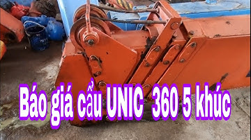 Báo giá cẩu UNIC 360 5 khúc tại thủy lực Long Chăm Đ T 0913 484 116