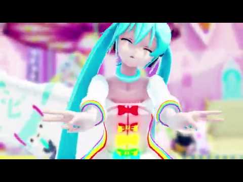 【VOCALOID MMD/60FPS】初音ミク / Hatsune Miku【うちゅうだいばくはつ/ Home】