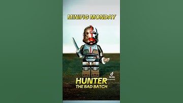 Hunter 🔪 from The Bad Batch #lego #minifigures #starwars #thebadbatch #afol #fun #collection