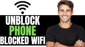 HOW TO UNBLOCK YOUR PHONE FROM BLOCKED WIFI 2024! - (FULL GUIDE)
