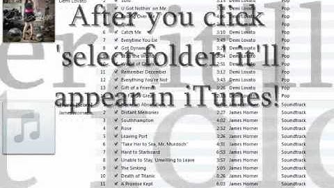 How To: Add Folders To iTunes