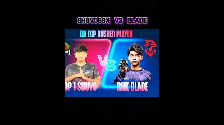 TOP1 SHUVO vs RHK BLADE 🔥 #freefire #bangladeshtop1 #rhk #blade #esports #shorts #foryou