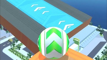 Sky Rolling Ball!!- All levels Gameplay 143