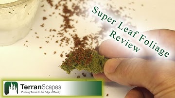 TerranScapes - Scenic Express Super Leaf Review - Wargame Terrain Foliage