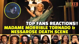 Top Reactions to "Madame Morrible Tornado Chaos & Nessarose Death Scene" | Wicked: For Good (2025)