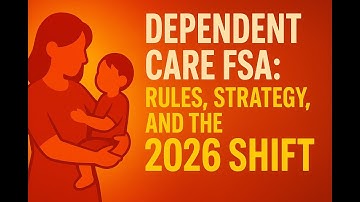 ❤️ 2026 Dependent Care FSA: Rules, Strategy, and the 2026 Shift