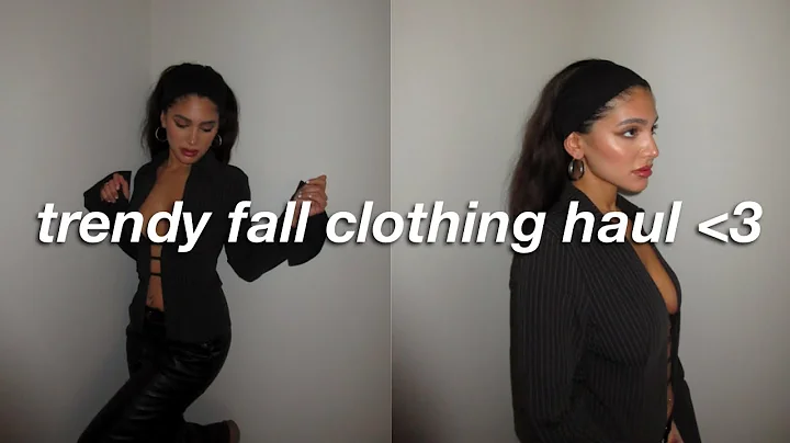 shopping fall clothing essentials with Princess Polly  $800 TRY-ON HAUL