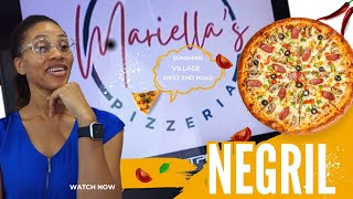 Craving Pizza in Negril? Try Mariella's Pizzeria at Sunshine Village #westend