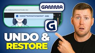 How to Undo Changes and Restore Previous Versions in Gamma AI - Easy Tutorial