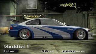 NFS Most Wanted Blacklist Car - #1 Razor