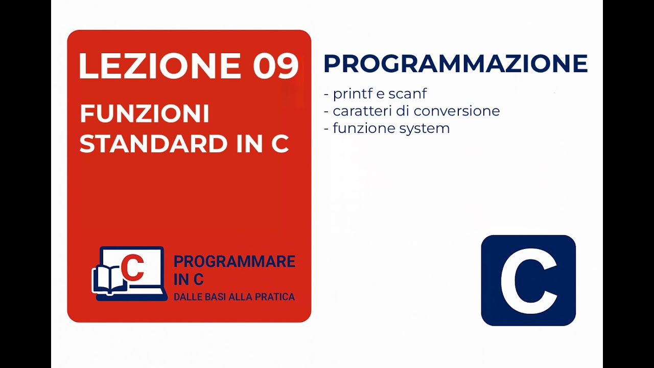 Lezione 09 - funzioni standard