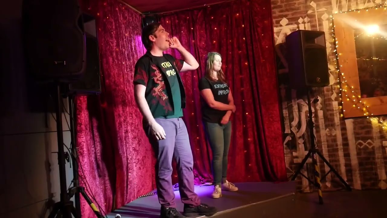 Flash Gordon vs The Joker | Improv Game | Extreme Improv Comedy Show Extreme Improv
