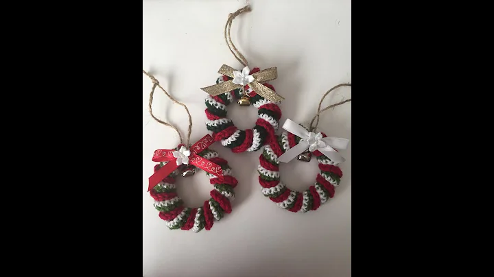 Easy DIY Crochet Christmas Wreath - Step-by-Step Guide