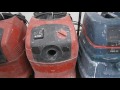 HILTI VC40-U; BOSCH Gas 50