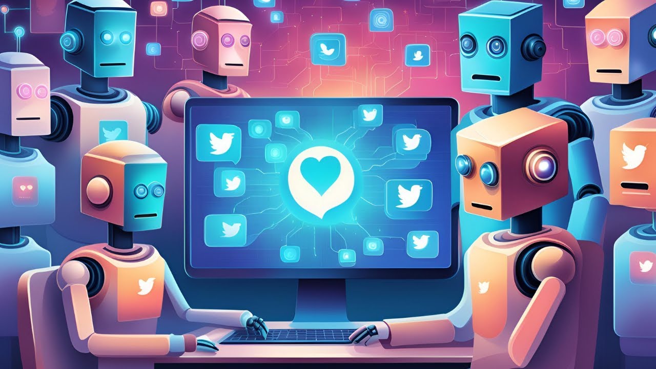 The Bot Invasion: How Fake Accounts Are Taking Over Social Media - YouTube