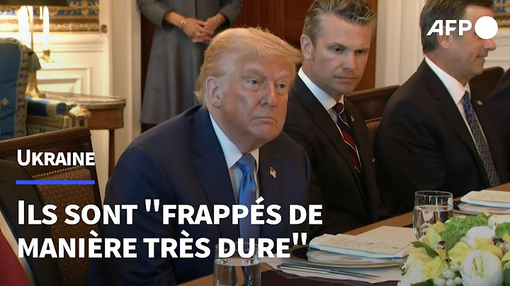 Etats-Unis: Trump annonce l'envoi d'armes "défensives" à l'Ukraine | AFP