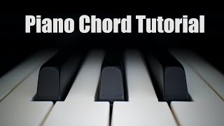 How To Play The Db Suspended Chord Dbsus On Piano