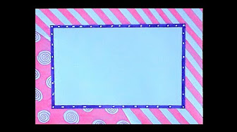 images Easy Border Designs For Project Work Front Page Borders share your videos with friends family