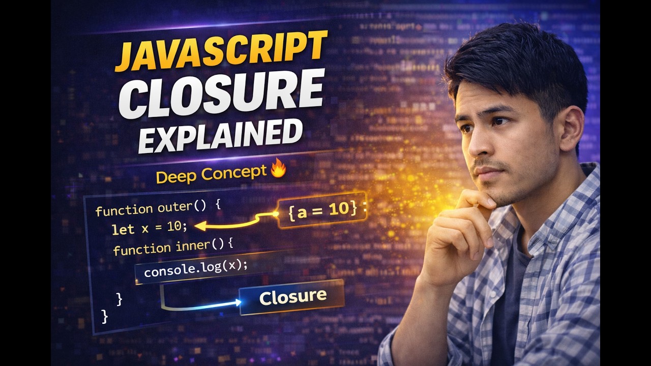 Closures in JavaScript Explained Clearly | Scope + Lexical Environment ...