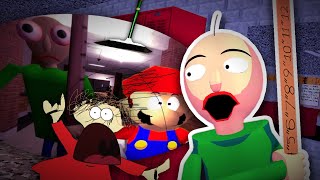 Baldi Reacts to SMG4: If Mario was in... Baldi's Basics