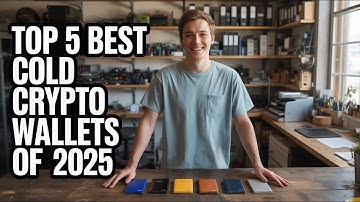 Top 5 Best Cold Crypto Wallets 2025 – Secure Your Crypto Like a Pro.