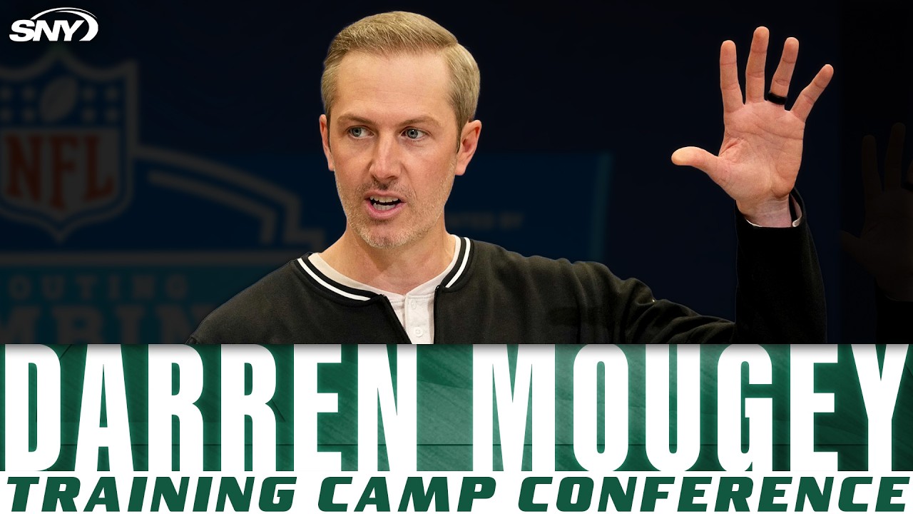 LIVE: Darren Mougey's First News Conference of Jets 2026 Training Camp