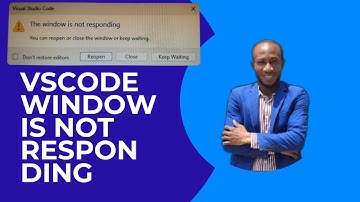 How to Fix Visual Studio Code Window is Not Responding