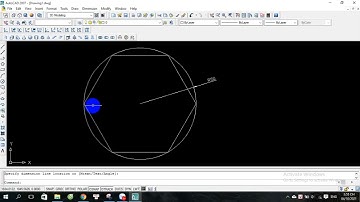 HƯỚNG DẪN VẼ LỆNH POLYGON - ĐA GIÁC- AUTOCAD 2007