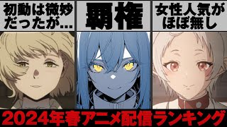 ガチで面白すぎる2024年春アニメの現状の配信人気ランキングがあまりに意外すぎた...! 今の配信覇権はまさかの...【怪獣8号】【無職転生】【転スラ】【このすば】【ブルアカ】