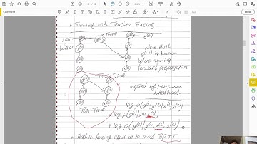 Introduction to Deep Learning - Module 5 - Video 88: Training with Teacher Forcing