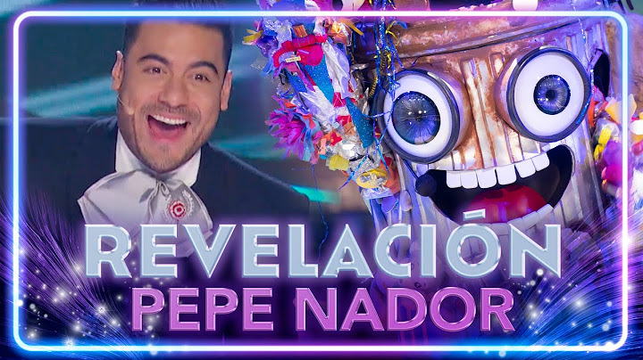 ¡FUERA MÁSCARA! ÁLEX DE LA MADRID se escondía detrás de PEPE NADOR en ¿Quién es la Máscara?