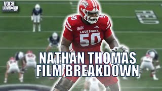 Dallas Cowboys 7th round OL Nathan Thomas could be next Terrance Steele || Film Breakdown