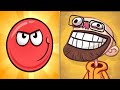 Red Ball 4 Vs Troll Face Quest TV Show Gameplay Walkthrough Android IOS Troll Face Vs Red Ball 