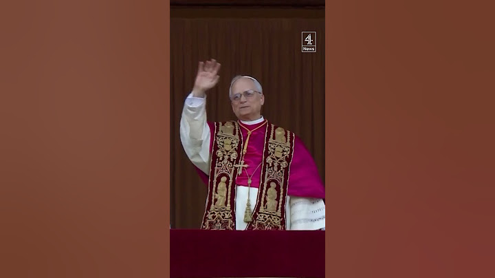 Robert Prevost is the new pope