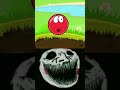 Red Ball 4 3000 IQ Moment! 🤣🤣 (Troll Face Meme) #shorts #redball #trollface