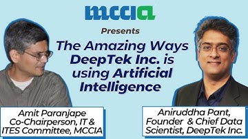 Decoding Artificial Intelligence with Aniruddha Pant | Founder & Chief Data Scientist of DeepTek Inc