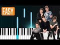 Why Don&#39;t We - &quot;Talk&quot; 100% EASY PIANO TUTORIAL