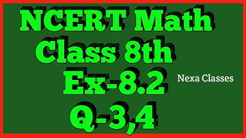 Q 3,4-Ex 8.2-Comparing Quantities-NCERT Maths Class 8th-Chapter8
