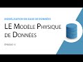 Modlisation de base de donnes  13  modle physique de donnes mpd