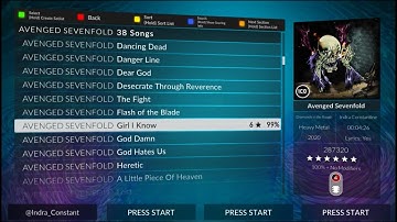 Clone Hero Android/PC: Avenged Sevenfold - Girl I Know | Chart For Joystick