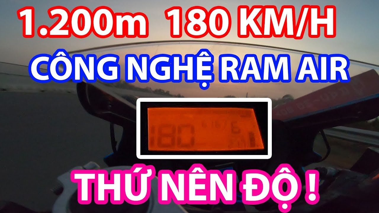 Tăng mã lực bằng công nghệ Ram Air trên xe 150cc - YouTube