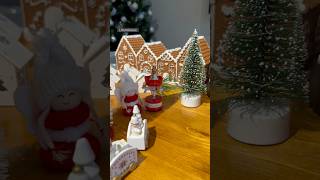 christmas village #asmr #trending #youtubeshorts #trendingshorts #newyear #2024 #decoration #ideas