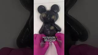 Let’s p pop the black faceless bear #asmr #viral #fypシ #shorts