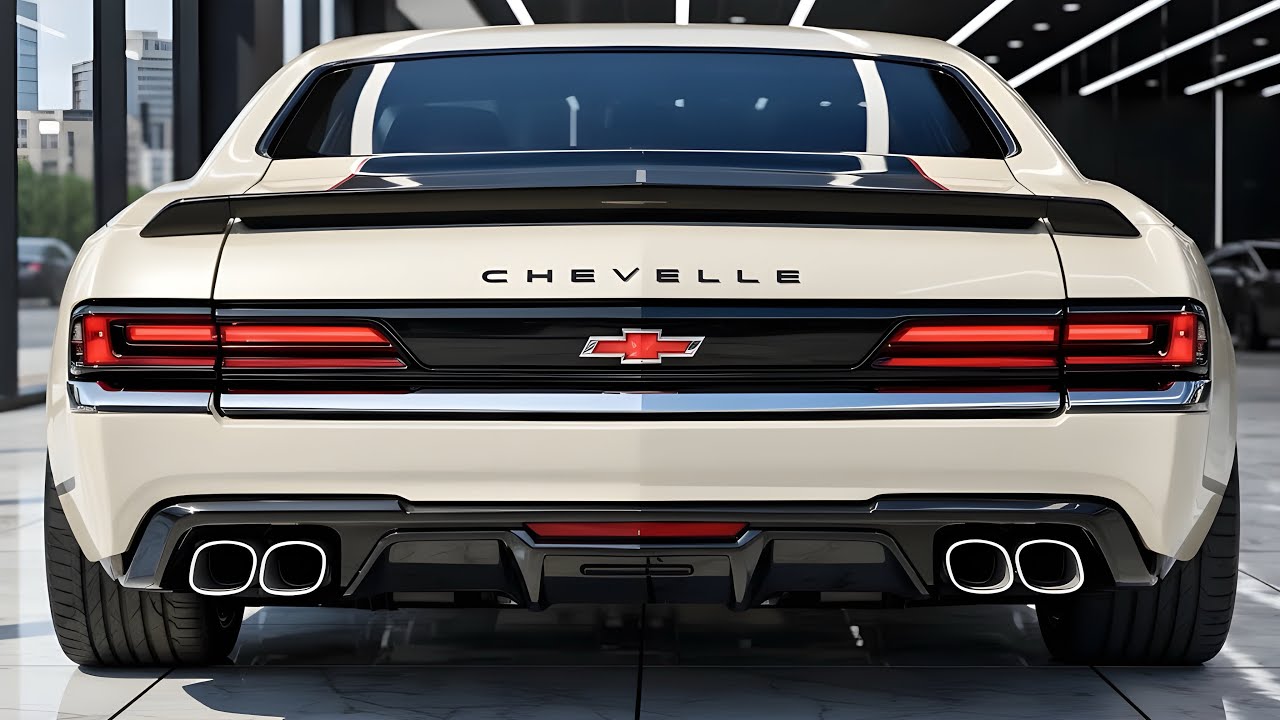 Это НЕ концепт! Официально представлен Chevrolet Chevelle SS 2026 года.