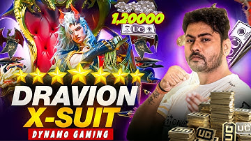 😱12,0000 UC DRAVION X-SUIT CRATE OPENING | X-SUIT MAXOUT | DYNAMO GAMING @DynamoGaming 